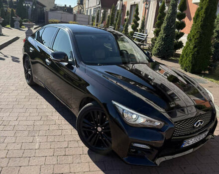 Черный Инфинити Q50, объемом двигателя 2.14 л и пробегом 205 тыс. км за 14600 $, фото 10 на Automoto.ua