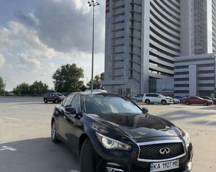 Черный Инфинити Q50, объемом двигателя 3.7 л и пробегом 209 тыс. км за 15000 $, фото 11 на Automoto.ua