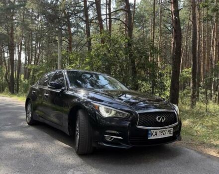 Черный Инфинити Q50, объемом двигателя 3.7 л и пробегом 209 тыс. км за 15000 $, фото 23 на Automoto.ua