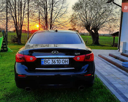 Черный Инфинити Q50, объемом двигателя 3.5 л и пробегом 130 тыс. км за 15000 $, фото 3 на Automoto.ua