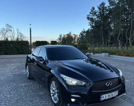 Черный Инфинити Q50, объемом двигателя 1.99 л и пробегом 206 тыс. км за 15500 $, фото 10 на Automoto.ua