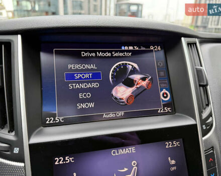 Черный Инфинити Q50, объемом двигателя 3.7 л и пробегом 150 тыс. км за 14650 $, фото 47 на Automoto.ua