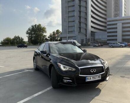 Черный Инфинити Q50, объемом двигателя 3.7 л и пробегом 209 тыс. км за 15000 $, фото 2 на Automoto.ua