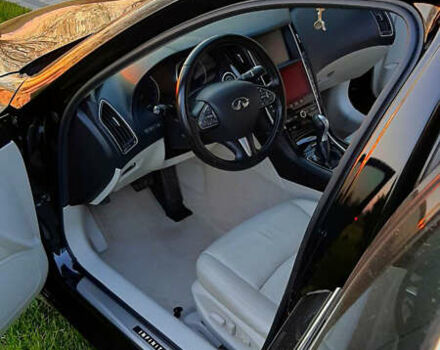 Черный Инфинити Q50, объемом двигателя 3.5 л и пробегом 130 тыс. км за 15000 $, фото 6 на Automoto.ua