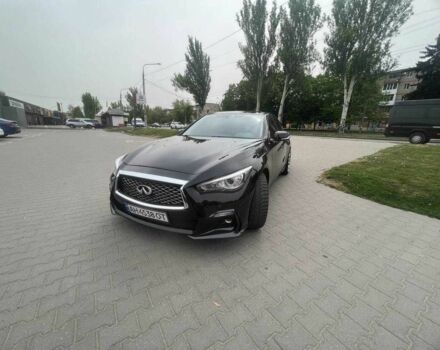 Чорний Інфініті Q50, об'ємом двигуна 2 л та пробігом 143 тис. км за 15000 $, фото 1 на Automoto.ua