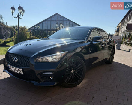 Черный Инфинити Q50, объемом двигателя 2.14 л и пробегом 205 тыс. км за 14600 $, фото 2 на Automoto.ua