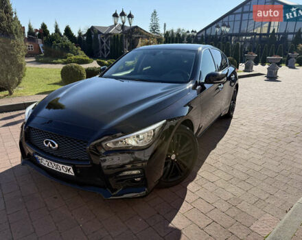 Черный Инфинити Q50, объемом двигателя 2.14 л и пробегом 205 тыс. км за 14600 $, фото 12 на Automoto.ua