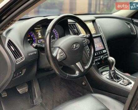 Черный Инфинити Q50, объемом двигателя 2.14 л и пробегом 190 тыс. км за 13350 $, фото 50 на Automoto.ua