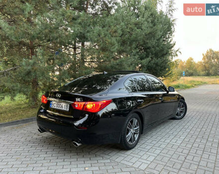 Чорний Інфініті Q50, об'ємом двигуна 3.7 л та пробігом 124 тис. км за 18400 $, фото 16 на Automoto.ua