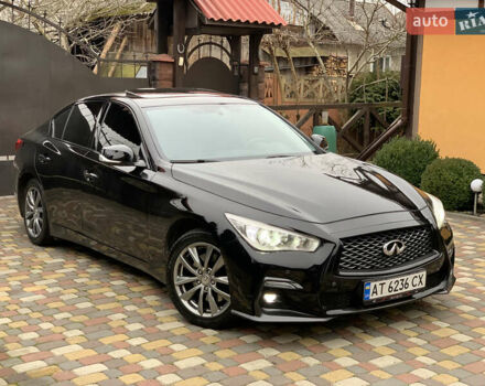 Черный Инфинити Q50, объемом двигателя 2.14 л и пробегом 190 тыс. км за 13350 $, фото 19 на Automoto.ua