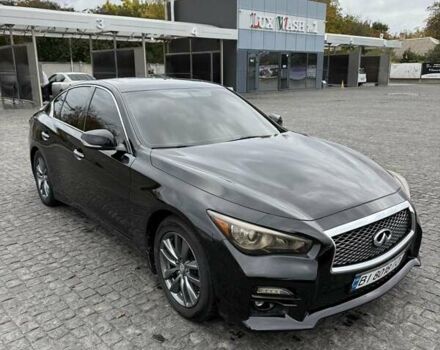 Черный Инфинити Q50, объемом двигателя 3.7 л и пробегом 102 тыс. км за 13500 $, фото 13 на Automoto.ua