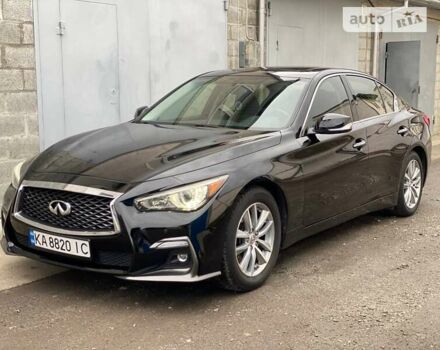 Чорний Інфініті Q50, об'ємом двигуна 3.7 л та пробігом 199 тис. км за 14800 $, фото 6 на Automoto.ua