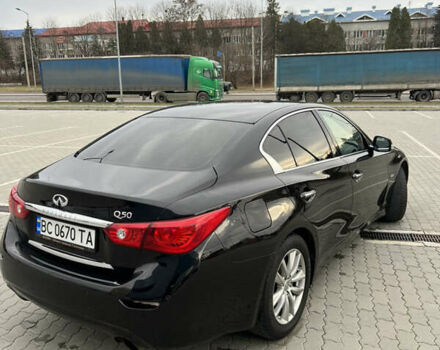 Чорний Інфініті Q50, об'ємом двигуна 2.14 л та пробігом 192 тис. км за 14500 $, фото 2 на Automoto.ua