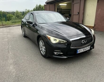 Черный Инфинити Q50, объемом двигателя 2.1 л и пробегом 240 тыс. км за 14900 $, фото 2 на Automoto.ua