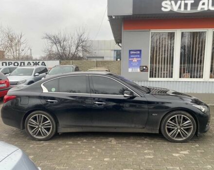 Чорний Інфініті Q50, об'ємом двигуна 0.22 л та пробігом 115 тис. км за 18000 $, фото 4 на Automoto.ua