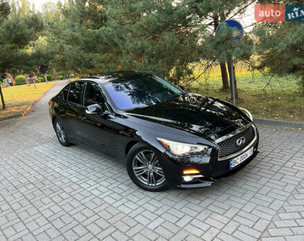 Чорний Інфініті Q50, об'ємом двигуна 3.7 л та пробігом 124 тис. км за 18400 $, фото 14 на Automoto.ua