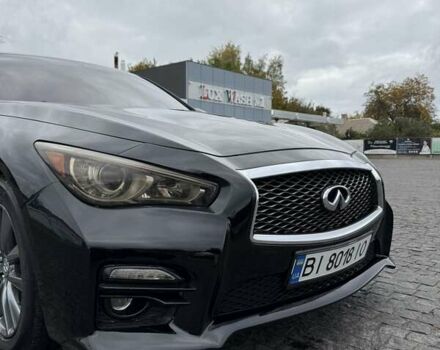 Черный Инфинити Q50, объемом двигателя 3.7 л и пробегом 102 тыс. км за 13500 $, фото 14 на Automoto.ua