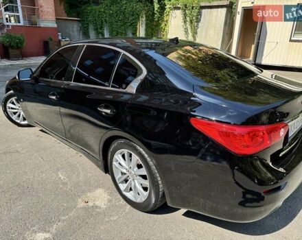 Черный Инфинити Q50, объемом двигателя 3.7 л и пробегом 158 тыс. км за 13500 $, фото 14 на Automoto.ua