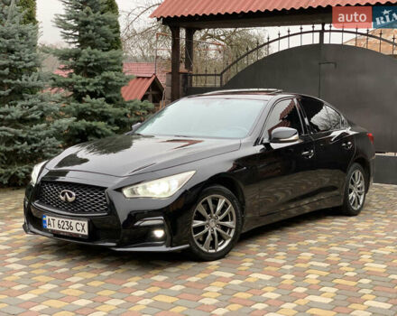 Черный Инфинити Q50, объемом двигателя 2.14 л и пробегом 190 тыс. км за 13350 $, фото 13 на Automoto.ua