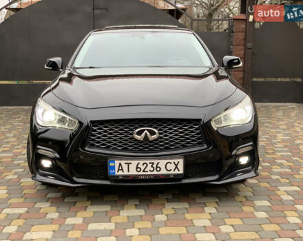 Черный Инфинити Q50, объемом двигателя 2.14 л и пробегом 190 тыс. км за 13350 $, фото 17 на Automoto.ua