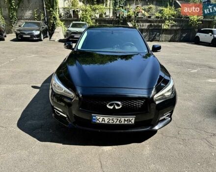 Черный Инфинити Q50, объемом двигателя 3.7 л и пробегом 158 тыс. км за 13500 $, фото 5 на Automoto.ua