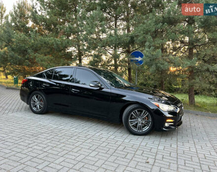 Чорний Інфініті Q50, об'ємом двигуна 3.7 л та пробігом 124 тис. км за 18400 $, фото 17 на Automoto.ua