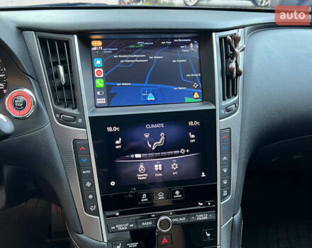 Чорний Інфініті Q50, об'ємом двигуна 3.7 л та пробігом 124 тис. км за 18400 $, фото 38 на Automoto.ua
