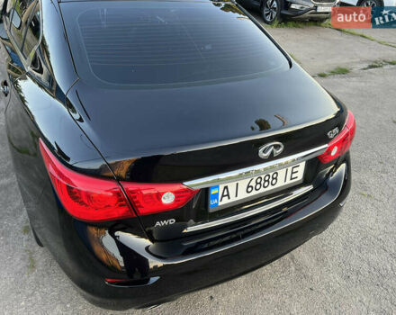 Чорний Інфініті Q50, об'ємом двигуна 3.7 л та пробігом 90 тис. км за 15950 $, фото 19 на Automoto.ua