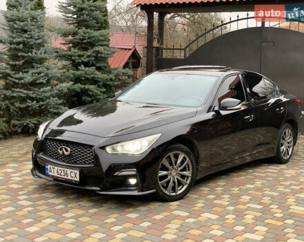 Черный Инфинити Q50, объемом двигателя 2.14 л и пробегом 190 тыс. км за 13350 $, фото 15 на Automoto.ua