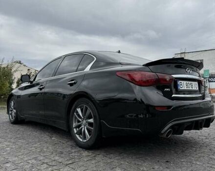 Черный Инфинити Q50, объемом двигателя 3.7 л и пробегом 102 тыс. км за 13500 $, фото 2 на Automoto.ua