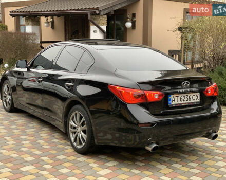 Черный Инфинити Q50, объемом двигателя 2.14 л и пробегом 190 тыс. км за 13350 $, фото 32 на Automoto.ua