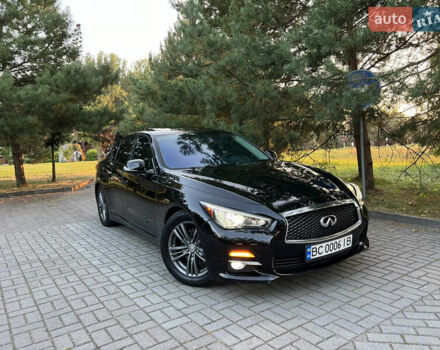 Чорний Інфініті Q50, об'ємом двигуна 3.7 л та пробігом 124 тис. км за 18400 $, фото 6 на Automoto.ua