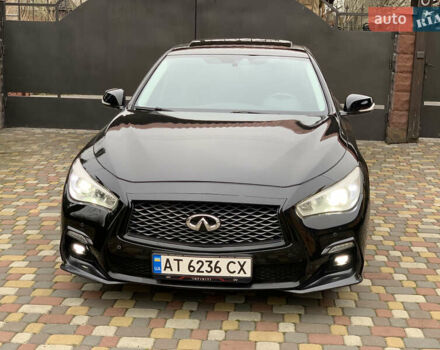 Черный Инфинити Q50, объемом двигателя 2.14 л и пробегом 190 тыс. км за 13350 $, фото 16 на Automoto.ua