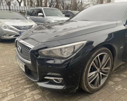 Чорний Інфініті Q50, об'ємом двигуна 0.22 л та пробігом 115 тис. км за 18000 $, фото 2 на Automoto.ua