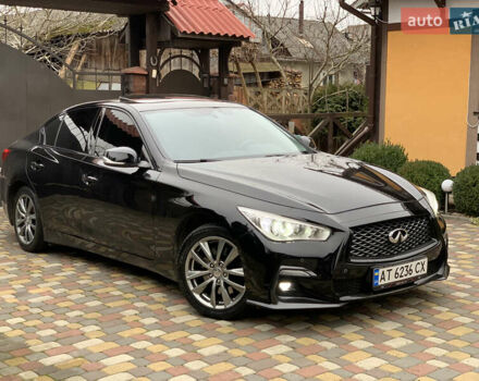 Черный Инфинити Q50, объемом двигателя 2.14 л и пробегом 190 тыс. км за 13350 $, фото 21 на Automoto.ua