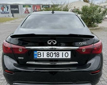 Черный Инфинити Q50, объемом двигателя 3.7 л и пробегом 102 тыс. км за 13500 $, фото 3 на Automoto.ua