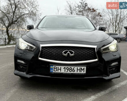 Черный Инфинити Q50, объемом двигателя 1.99 л и пробегом 140 тыс. км за 15500 $, фото 2 на Automoto.ua