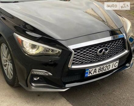 Чорний Інфініті Q50, об'ємом двигуна 3.7 л та пробігом 199 тис. км за 14800 $, фото 16 на Automoto.ua