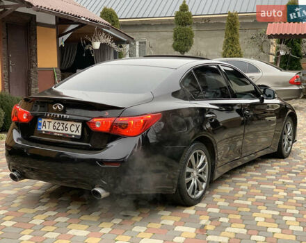 Черный Инфинити Q50, объемом двигателя 2.14 л и пробегом 190 тыс. км за 13350 $, фото 25 на Automoto.ua
