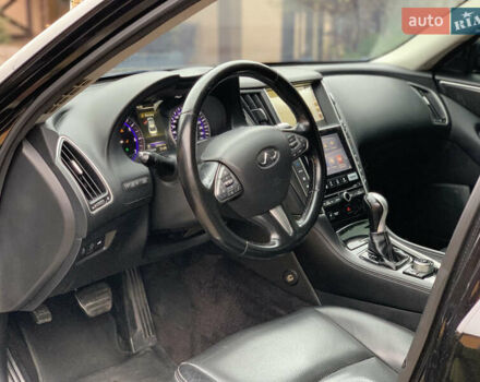 Черный Инфинити Q50, объемом двигателя 2.14 л и пробегом 190 тыс. км за 13350 $, фото 49 на Automoto.ua