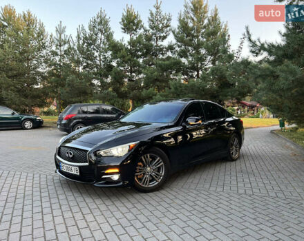 Чорний Інфініті Q50, об'ємом двигуна 3.7 л та пробігом 124 тис. км за 18400 $, фото 3 на Automoto.ua