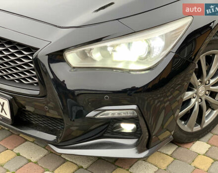 Черный Инфинити Q50, объемом двигателя 2.14 л и пробегом 190 тыс. км за 13350 $, фото 5 на Automoto.ua