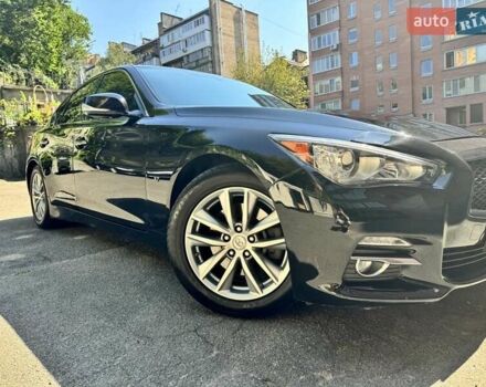 Черный Инфинити Q50, объемом двигателя 3.7 л и пробегом 158 тыс. км за 13500 $, фото 1 на Automoto.ua