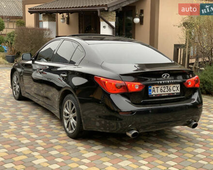 Черный Инфинити Q50, объемом двигателя 2.14 л и пробегом 190 тыс. км за 13350 $, фото 31 на Automoto.ua