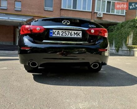 Черный Инфинити Q50, объемом двигателя 3.7 л и пробегом 158 тыс. км за 13500 $, фото 16 на Automoto.ua