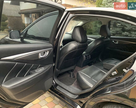 Черный Инфинити Q50, объемом двигателя 2.14 л и пробегом 190 тыс. км за 13350 $, фото 45 на Automoto.ua