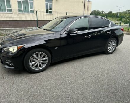 Черный Инфинити Q50, объемом двигателя 2.1 л и пробегом 240 тыс. км за 14900 $, фото 4 на Automoto.ua