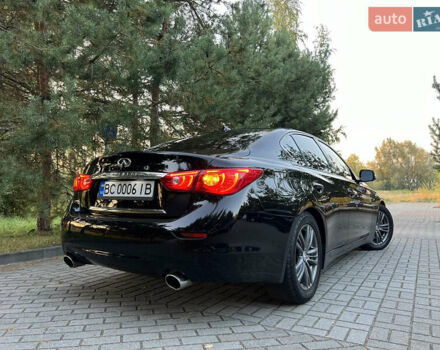 Чорний Інфініті Q50, об'ємом двигуна 3.7 л та пробігом 124 тис. км за 18400 $, фото 19 на Automoto.ua