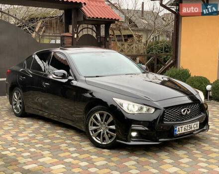 Черный Инфинити Q50, объемом двигателя 2.14 л и пробегом 190 тыс. км за 13350 $, фото 20 на Automoto.ua