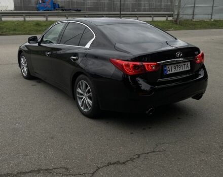 Черный Инфинити Q50, объемом двигателя 2.1 л и пробегом 248 тыс. км за 12700 $, фото 4 на Automoto.ua